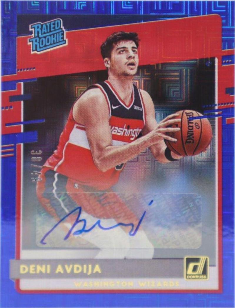 Deni Avdija [Auto Choice Blue] #205