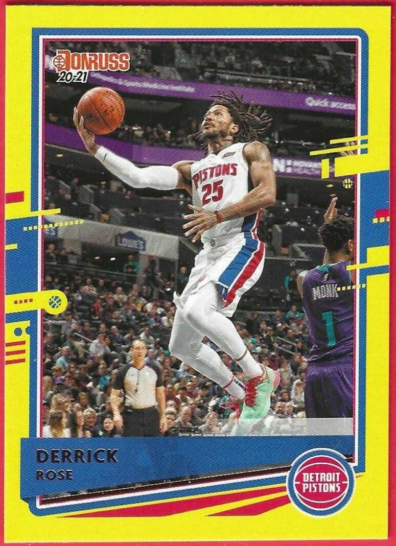 Derrick Rose [Yellow Flood] #60