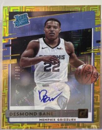 Desmond Bane [Auto Choice Gold] #240
