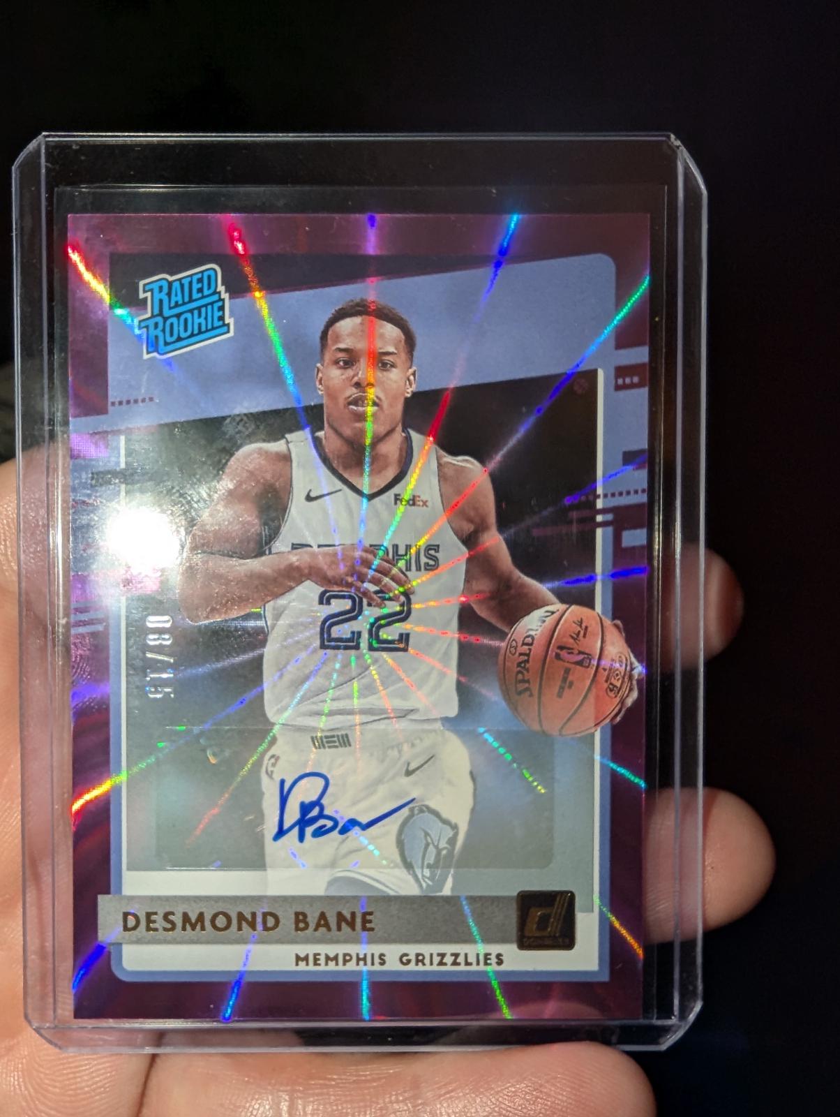 Desmond Bane [Auto Purple Laser] #240