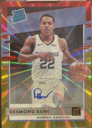Desmond Bane [Auto Red Gold Laser] #240