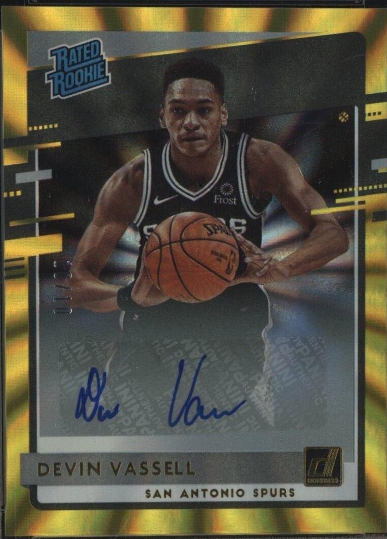 Devin Vassell [Auto Gold Laser] #206