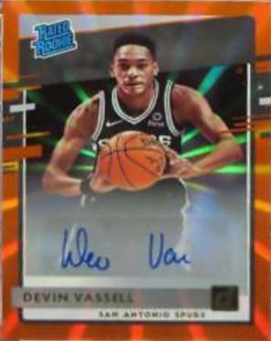 Devin Vassell [Auto Orange Laser] #206