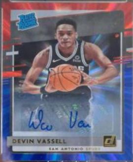 Devin Vassell [Auto Red Blue Laser] #206