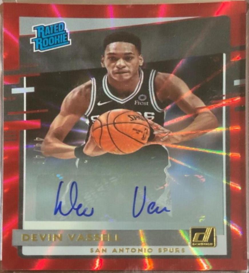 Devin Vassell [Auto Red Laser] #206