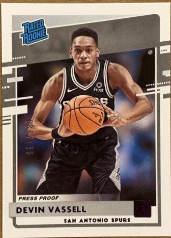 Devin Vassell [Press Proof Purple] #206
