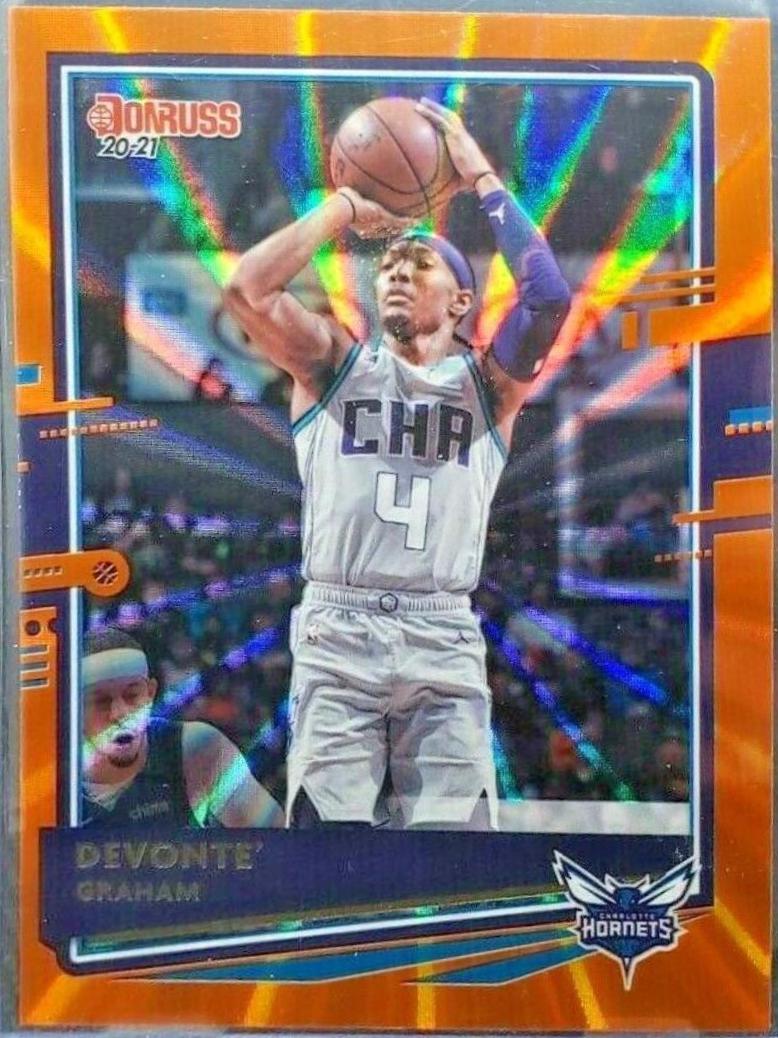 Devonte' Graham [Orange Laser] #19