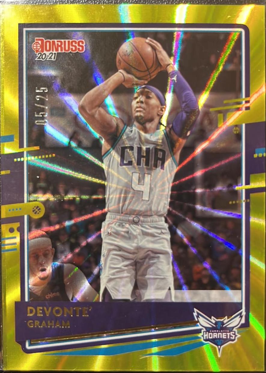 Devonte' Graham [Yellow Laser] #19