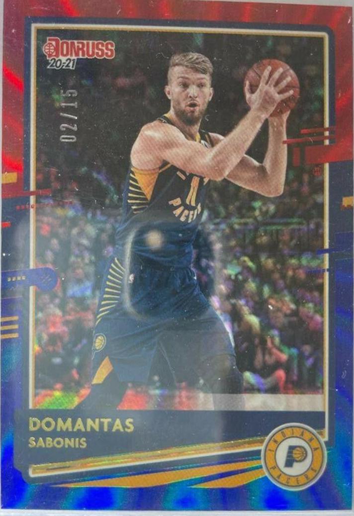 Domantas Sabonis [Red Blue Laser] #76