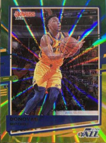 Donovan Mitchell [Green Yellow Laser] #128
