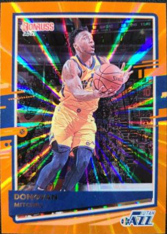 Donovan Mitchell [Orange Laser] #128