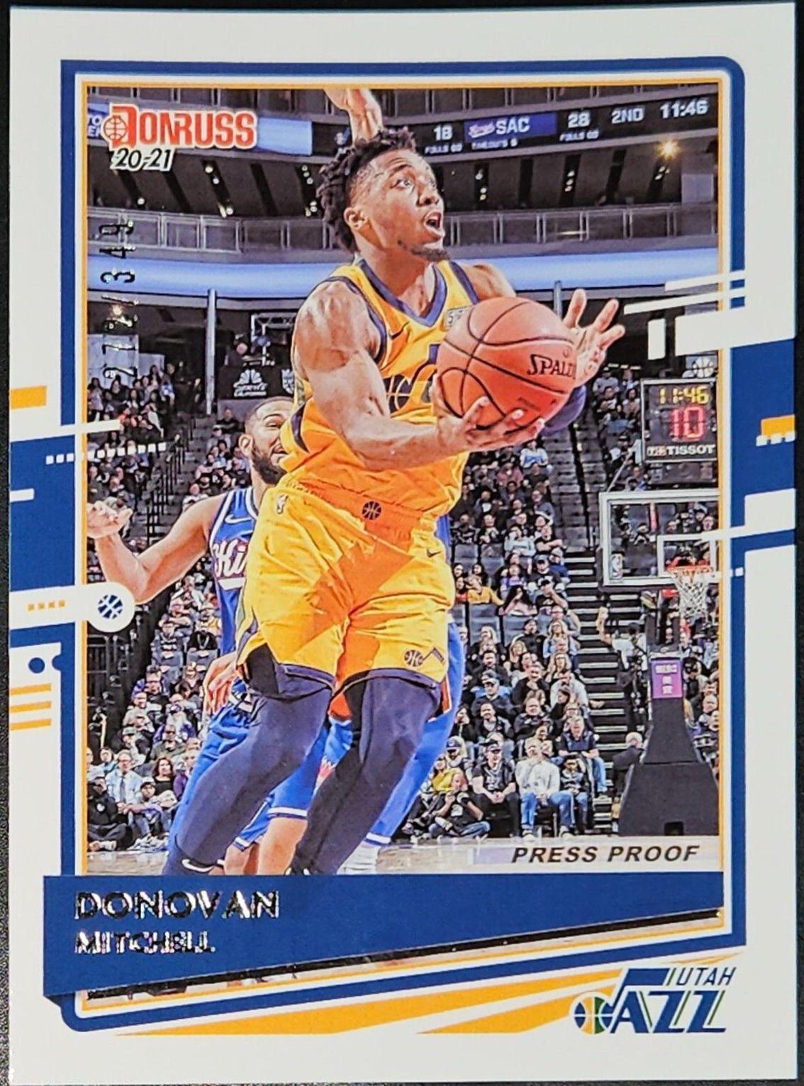 Donovan Mitchell [Press Proof Silver] #128
