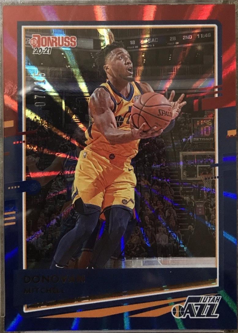 Donovan Mitchell [Red Blue Laser] #128