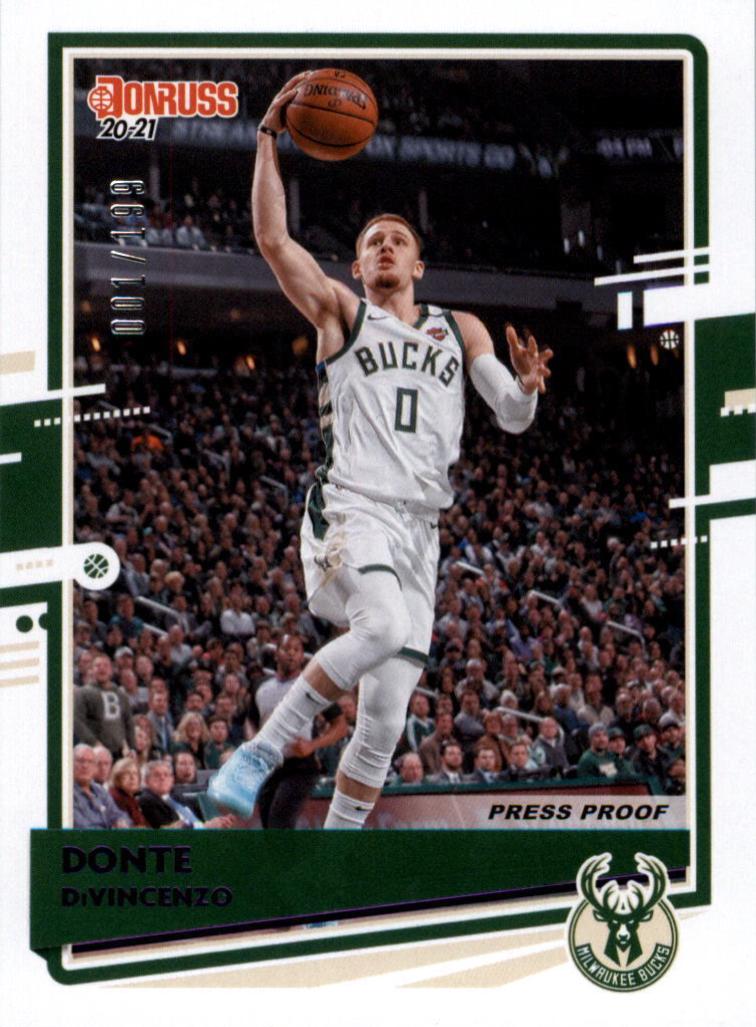 Donte DiVincenzo [Press Proof Purple] #6
