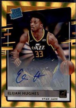 Elijah Hughes [Auto Gold Laser] #246