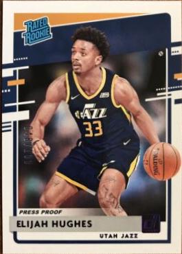 Elijah Hughes [Press Proof Purple] #246