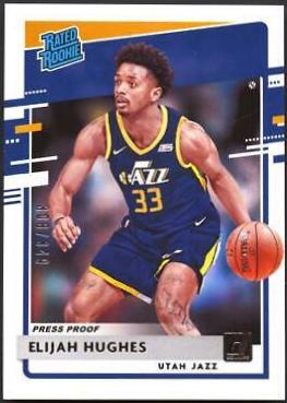 Elijah Hughes [Press Proof Silver] #246
