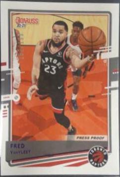 Fred VanVleet [Press Proof Purple] #9