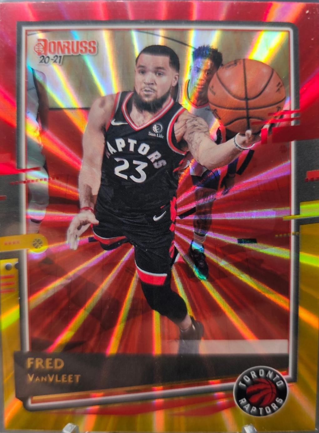 Fred VanVleet [Red Gold Laser] #9