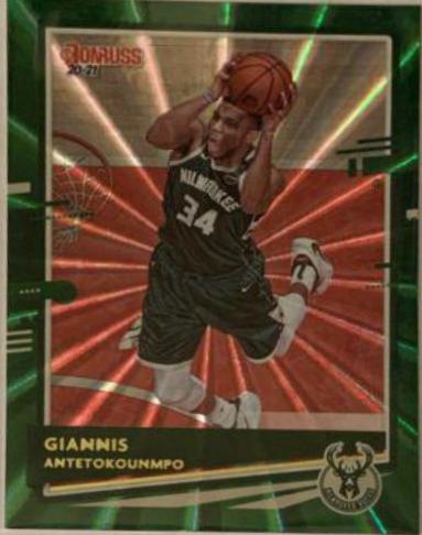 Giannis Antetokounmpo [Green Laser] #104