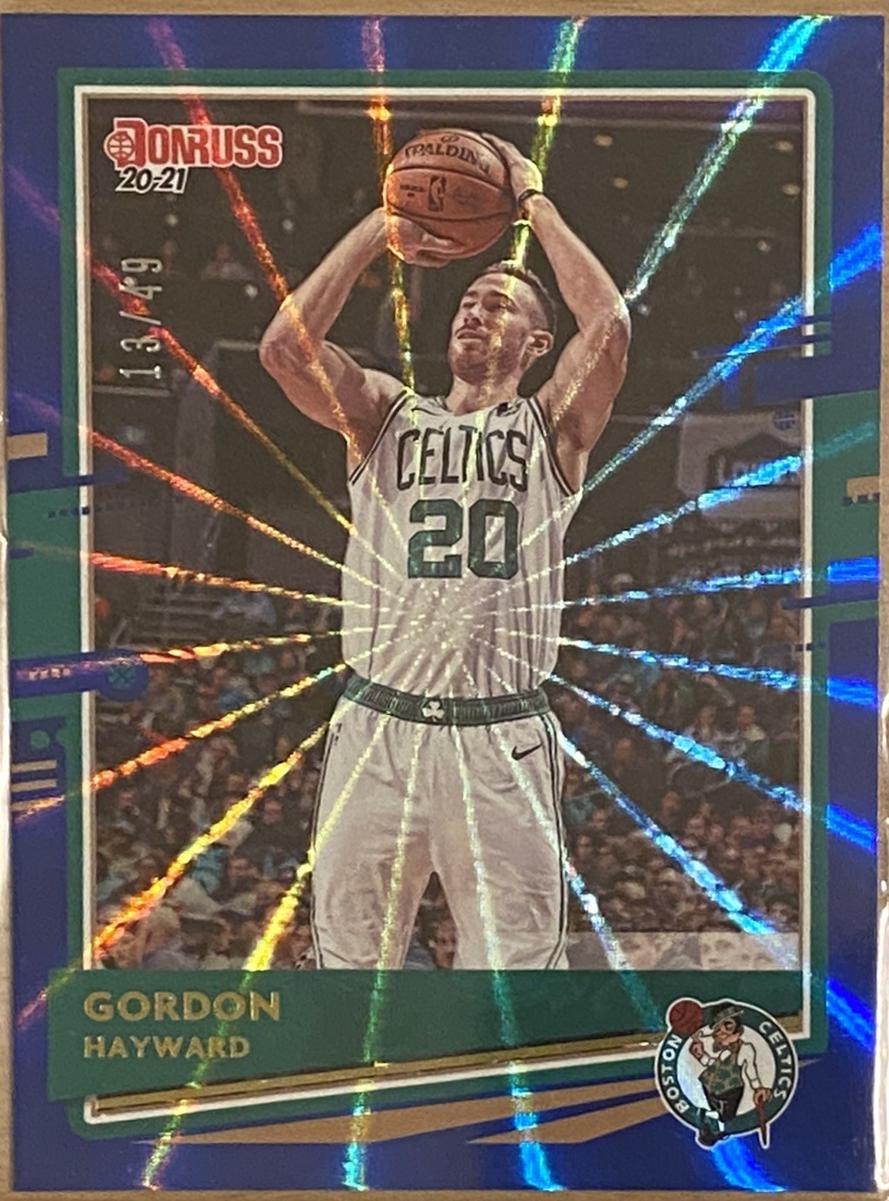 Gordon Hayward [Blue Laser] #137
