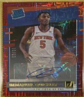 Immanuel Quickley [Auto Choice Red] #213