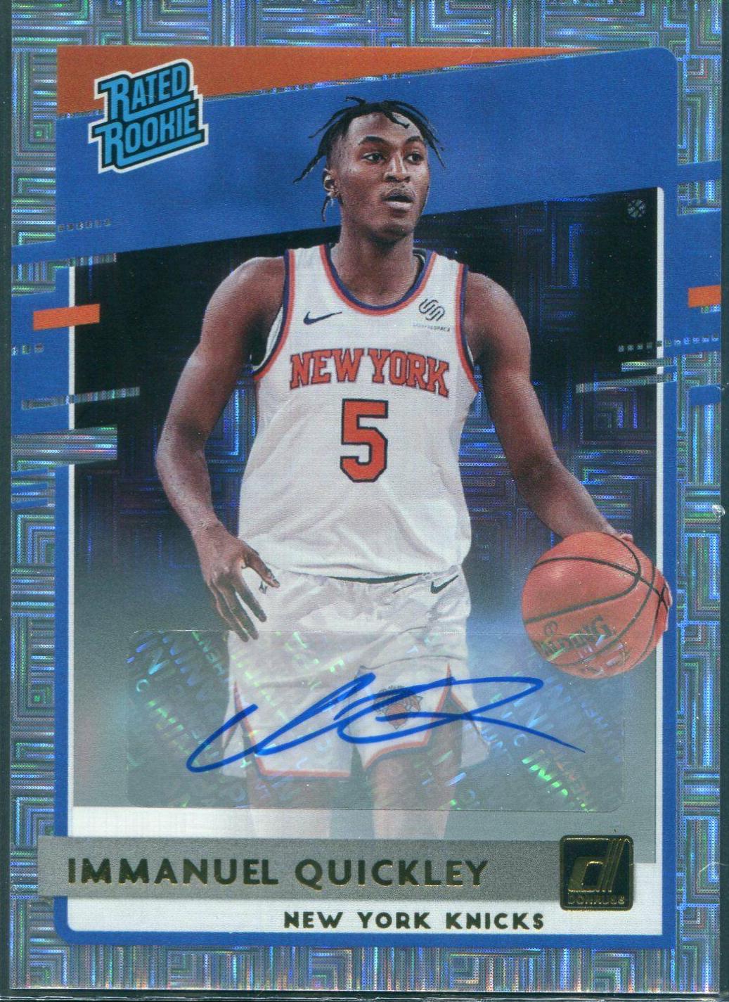 Immanuel Quickley [Auto Choice] #213