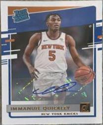 Immanuel Quickley [Auto] #213