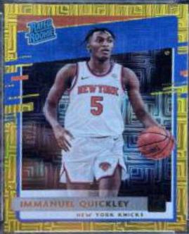 Immanuel Quickley [Choice Gold] #213