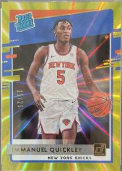 Immanuel Quickley [Gold Laser] #213