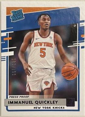 Immanuel Quickley [Press Proof Purple] #213