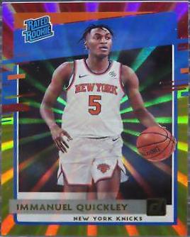 Immanuel Quickley [Red Gold Laser] #213