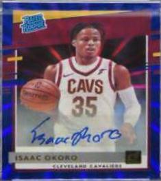 Isaac Okoro [Auto Blue Laser] #203