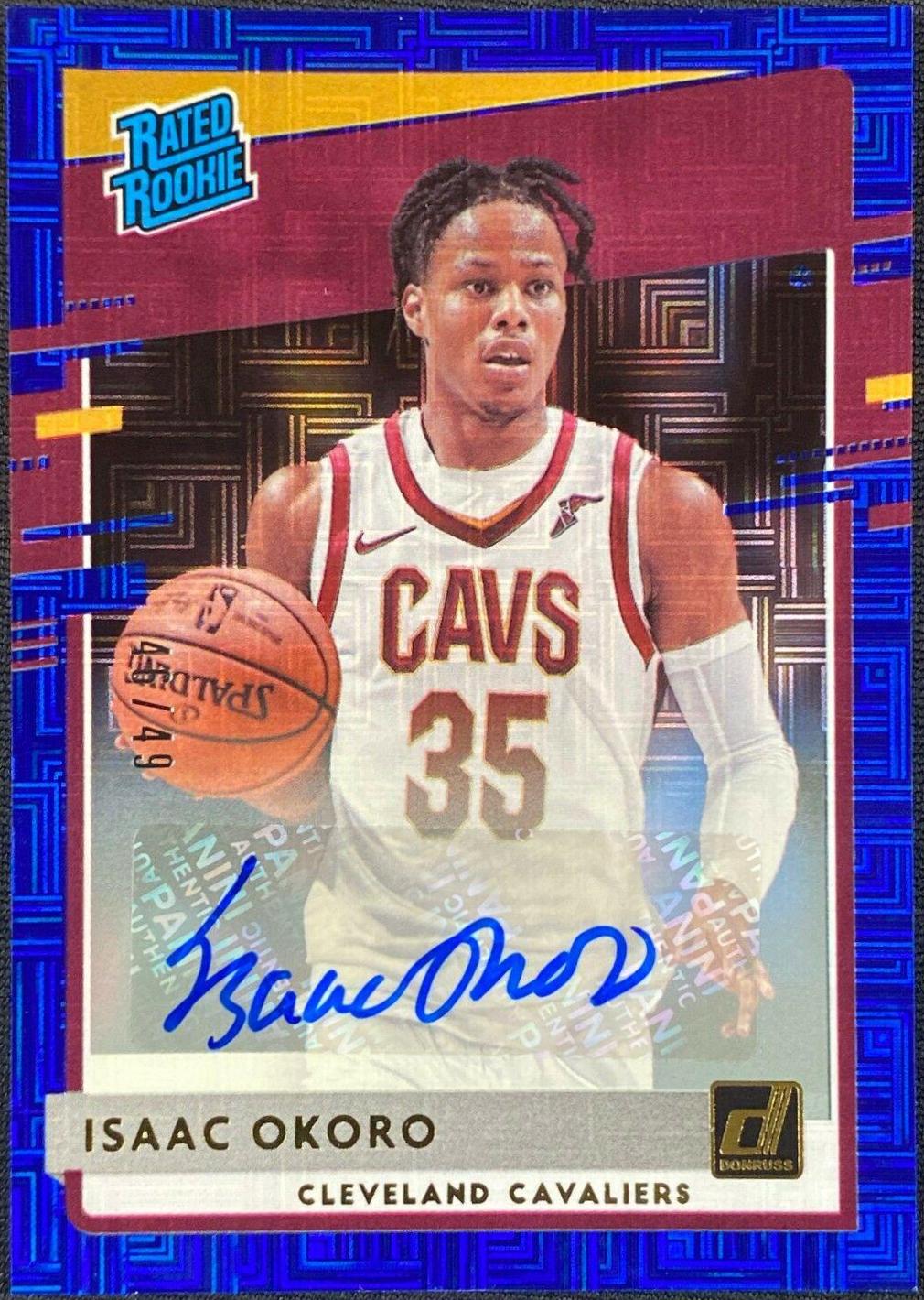 Isaac Okoro [Auto Choice Blue] #203