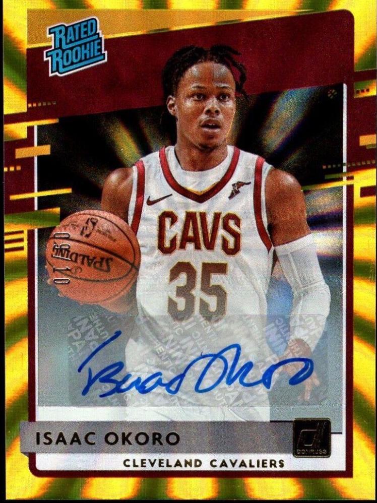 Isaac Okoro [Auto Gold Laser] #203