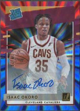 Isaac Okoro [Auto Red Blue Laser] #203