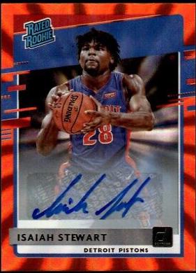 Isaiah Stewart [Auto Orange Laser] #233