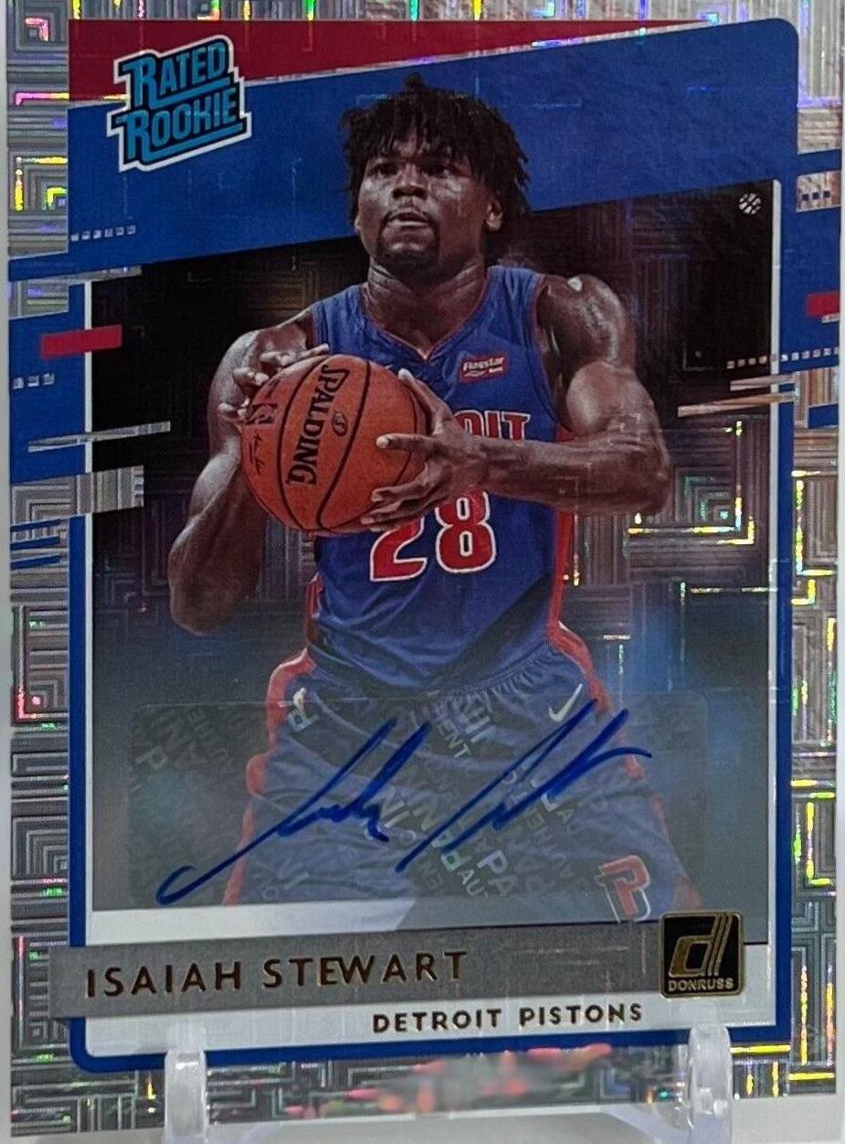 Isaiah Stewart [Auto Yellow Laser] #233