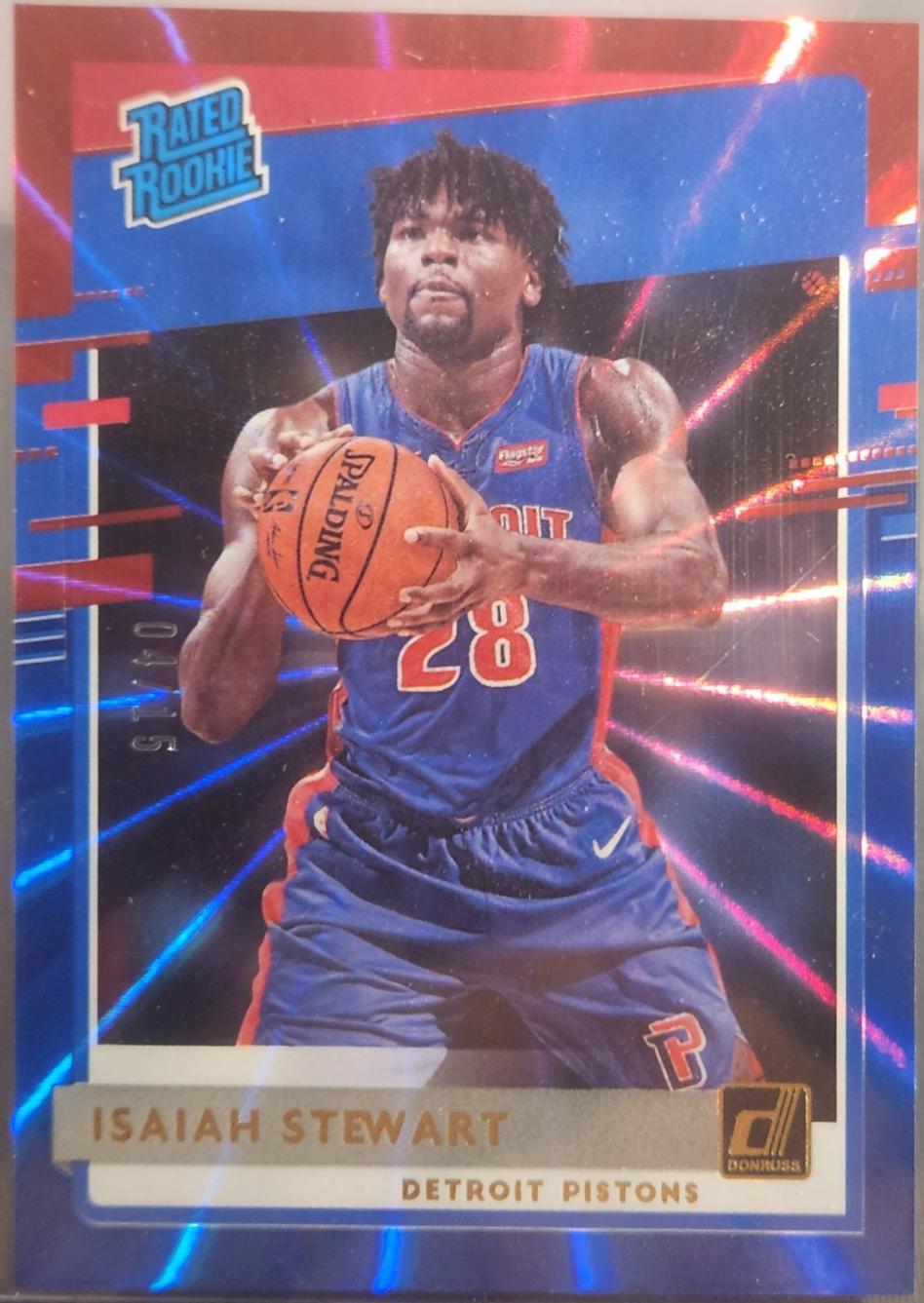 Isaiah Stewart [Red Blue Laser] #233
