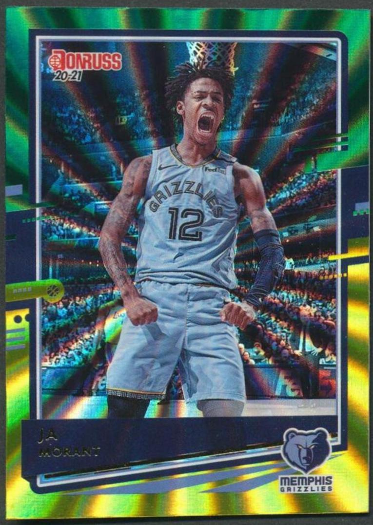Ja Morant [Green Yellow Laser] #107