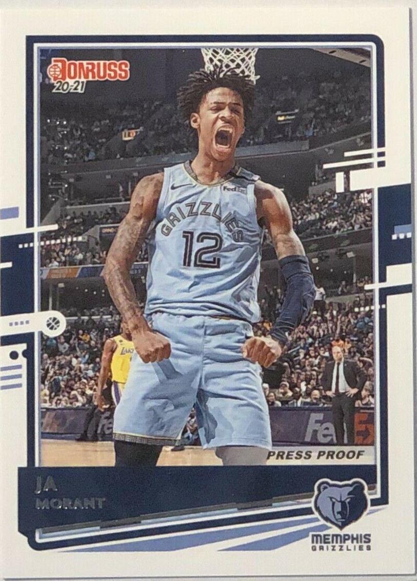 Ja Morant [Press Proof Silver] #107