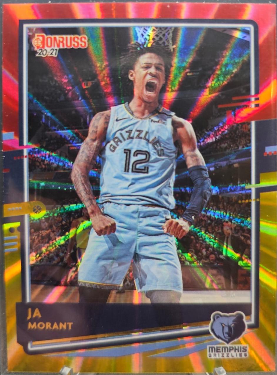 Ja Morant [Red Gold Laser] #107