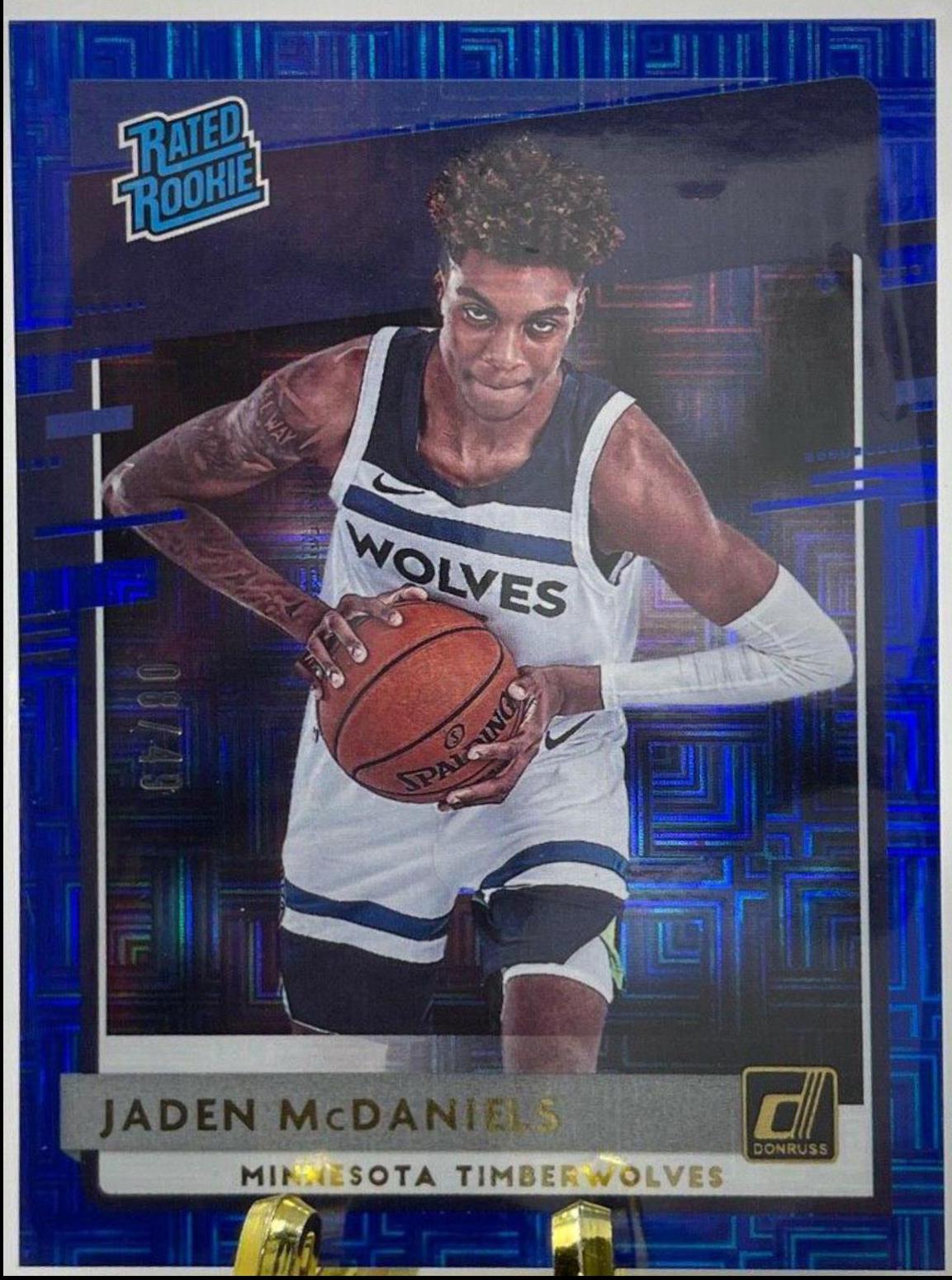 Jaden McDaniels [Choice Blue] #239