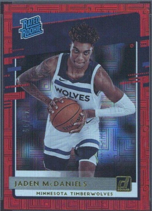 Jaden McDaniels [Choice Red] #239