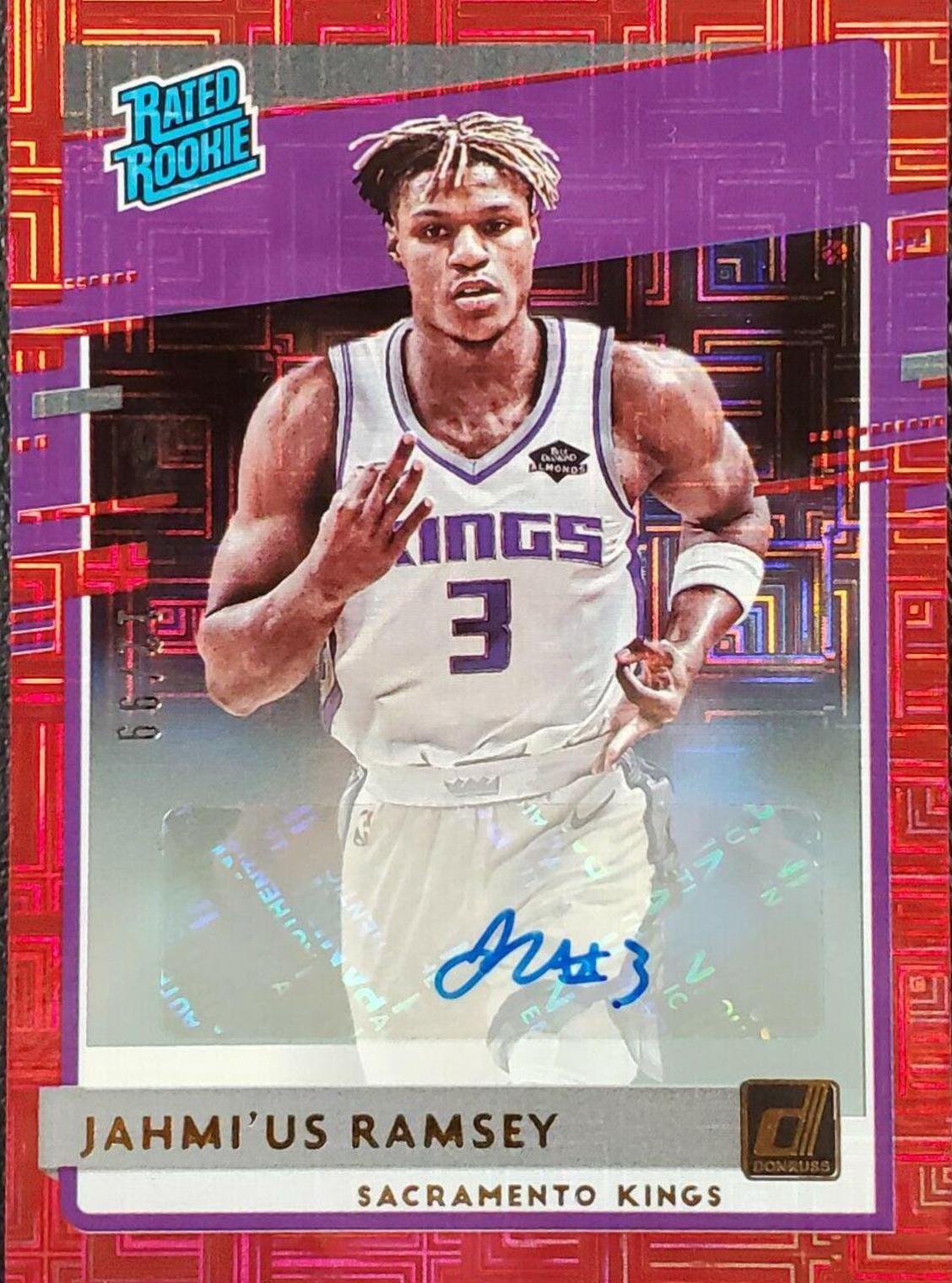 Jahmi'us Ramsey [Auto Choice Red] #247