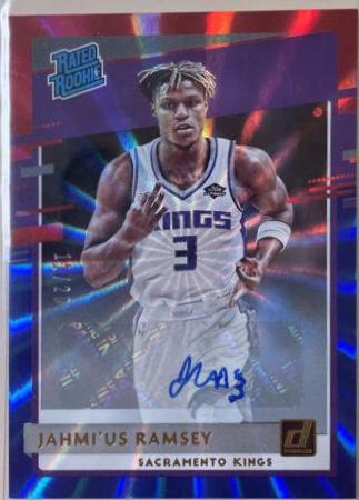 Jahmi'us Ramsey [Auto Red Blue Laser] #247