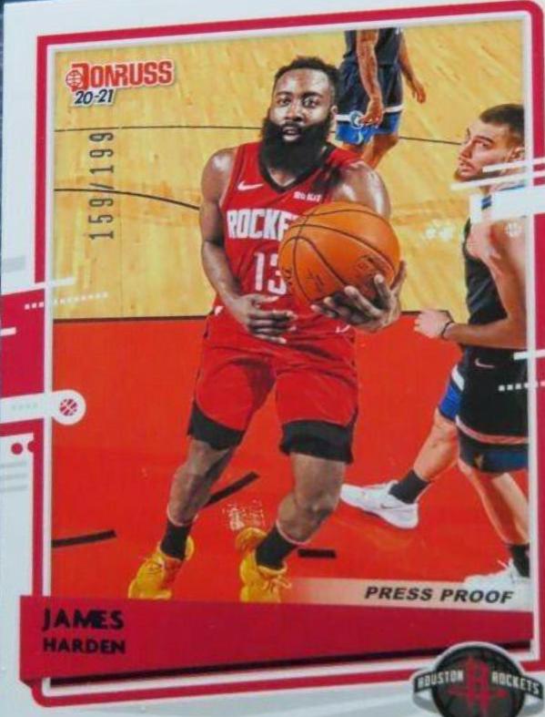 James Harden [Press Proof Purple] #37