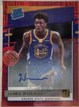 James Wiseman [Auto Choice Red] #226