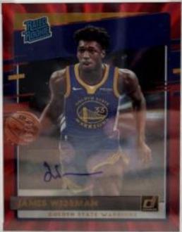 James Wiseman [Auto Red Laser] #226