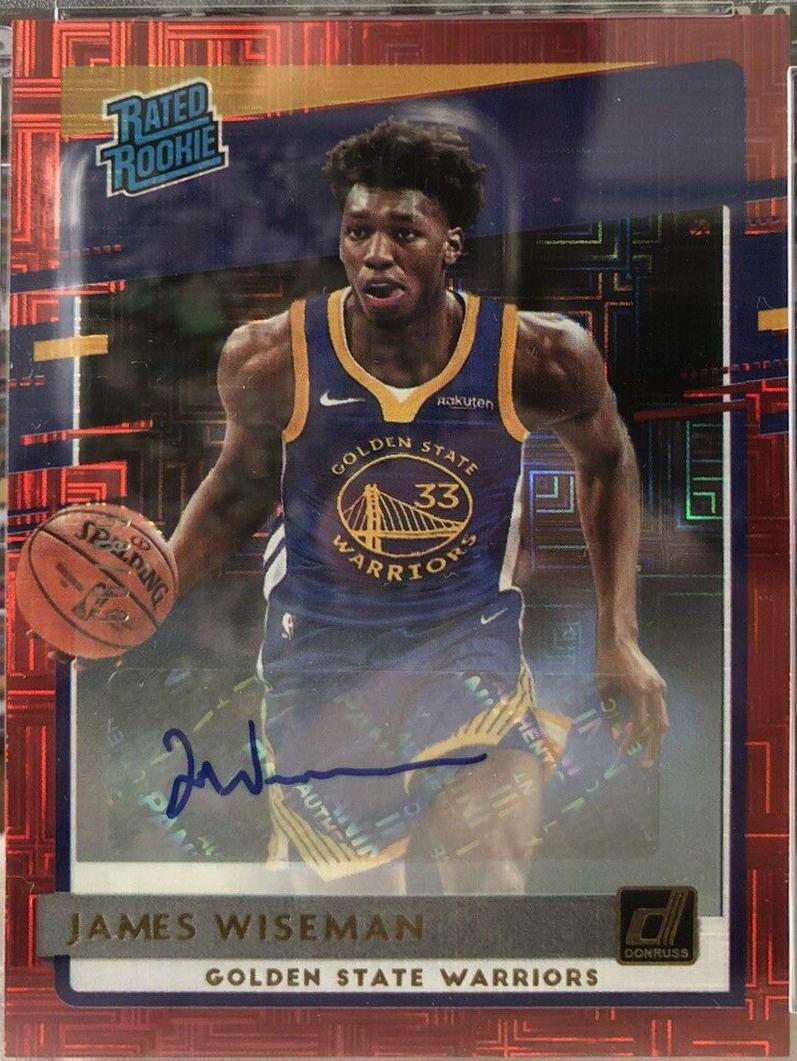 James Wiseman [Choice Red] #226